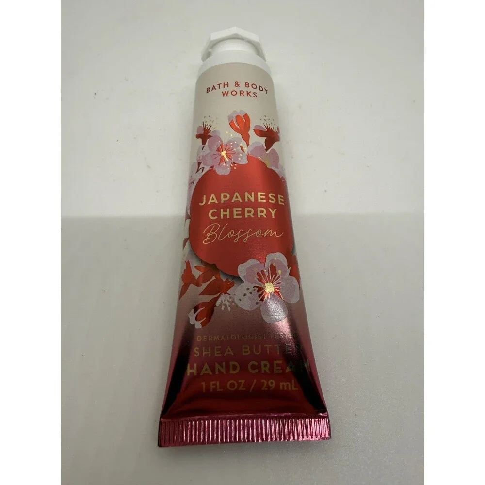 2 Bath Body Works‎ JAPANESE CHERRY BLOSSOM ORIGINAL MIST AND HAND CREAM 1 FLOZ